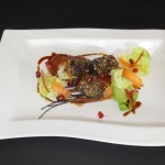  Black Onyx featured at Blue Grill, Yas Island Rotana. Dry Spiced Black Onyx Beef Rib and Baby Carrot Salad