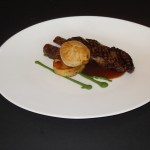 Black Onyx Featured at Blue Grill, Yas Island Rotana. Roasted Black Onyx Beef Striploin, Oxtail Pie